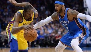 蒂格：甜瓜&amp;杜兰特单挑我选后者 2人进攻都无弱点但KD得分更容易