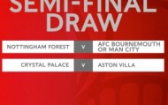 半岛体育APP-足总杯半决赛抽签结果：曼城&amp;伯恩茅斯胜者对森林，水晶宫vs维拉